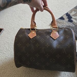 Louis Vuitton Dark Brown Monogram Handbag